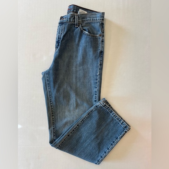 Eddie Bauer Premium Denim Jeans Size Petite 12 - Picture 1 of 8
